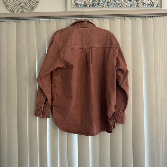 Rustic Button-Up Spring Jacket - Picture 2 of 2